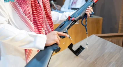 600 قطعة سلاح صيد متنوعة بمعرض الصقور والصيد السعودي الدولي 2025