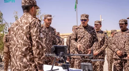 اللواء الركن الحربي يتفقد قيادة القوة الخاصة للأمن البيئي بالمنطقة الشرقية 