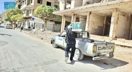 سلمان للإغاثة يوزّع 501 سلة غذائية في ريف دمشق