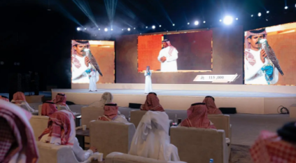 بيع فرخ شاهين بـ119 ألف ريال في الليلة الثامنة لمزاد نادي الصقور