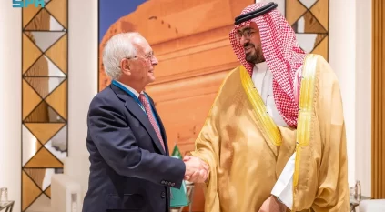 وزير الاقتصاد يبحث مجالات التعاون مع رئيس مؤتمر ميونخ للأمن في العلا