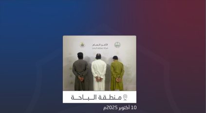 القبض على 3 أشخاص لترويجهم الشبو في الباحة