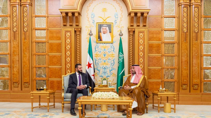 ولي العهد يلتقي الرئيس السوري على هامش مؤتمر مبادرة مستقبل الاستثمار