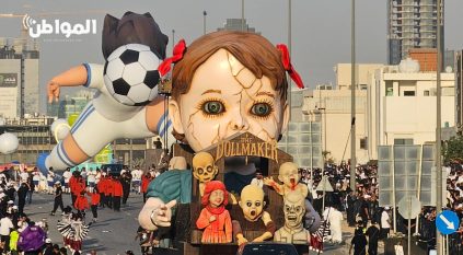أجواء احتفالية استثنائية ومجسمات عملاقة في انطلاق موسم الرياض 6
