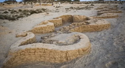 اكتشاف قلعة على الحدود بين مصر وفلسطين عمرها 3000 عام