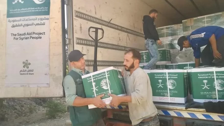 سلمان للإغاثة يوزّع 932 حقيبة إيوائية في ريف دمشق
