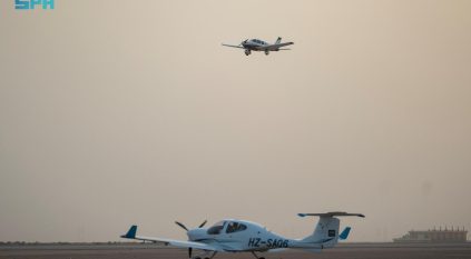 مطار الجوف يشهد هبوط 16 طائرة في فعالية Fly-in 
