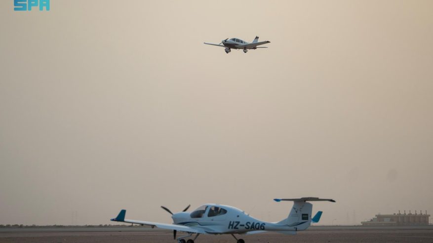 مطار الجوف يشهد هبوط 16 طائرة في فعالية Fly-in 