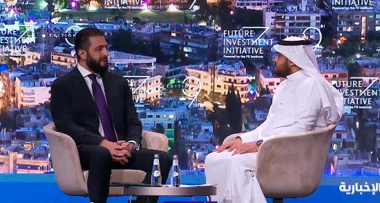 أحمد الشرع من الرياض: السعودية بقيادة ولي العهد مفتاح سوريا نحو العالم