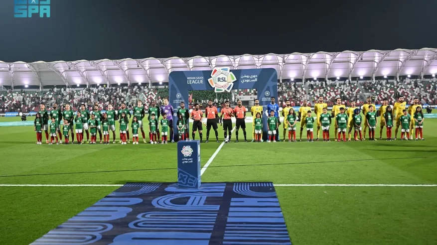 الحزم يتعادل مع الاتفاق في دوري روشن