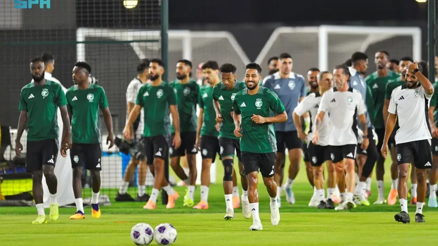 المنتخب السعودي يختتم استعداده لمواجهة العراق