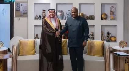 رئيس غانا يستقبل نائب وزير الخارجية