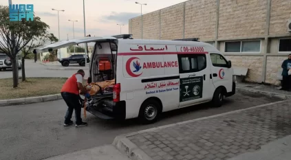 إسعاف المنية ينفذ 43 مهمة بتمويل من سلمان للإغاثة