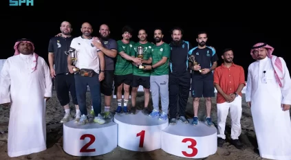 ختام بطولة المملكة الشاطئية للمصارعة بجازان