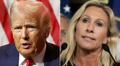 ترامب يهاجم غرين ويصفها بالعشب المتعفن