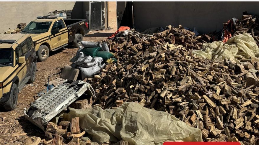 ضبط مقيم لتخزينه حطبًا محليًّا في الرياض