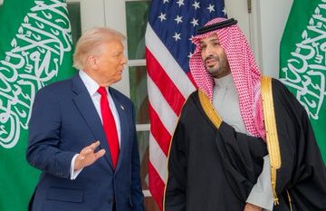 ولي العهد يبعث برقية شكر لرئيس الولايات المتحدة الأمريكية إثر مغادرته واشنطن