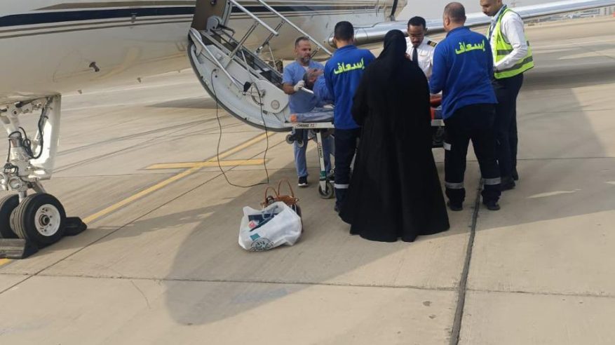 إخلاء جوي طبي لثلاثة مواطنين حالتهم حرجة من مصر إلى السعودية