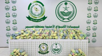 القبض على شخص لترويجه 47 كيلو جرامًا من القات المخدر بعسير