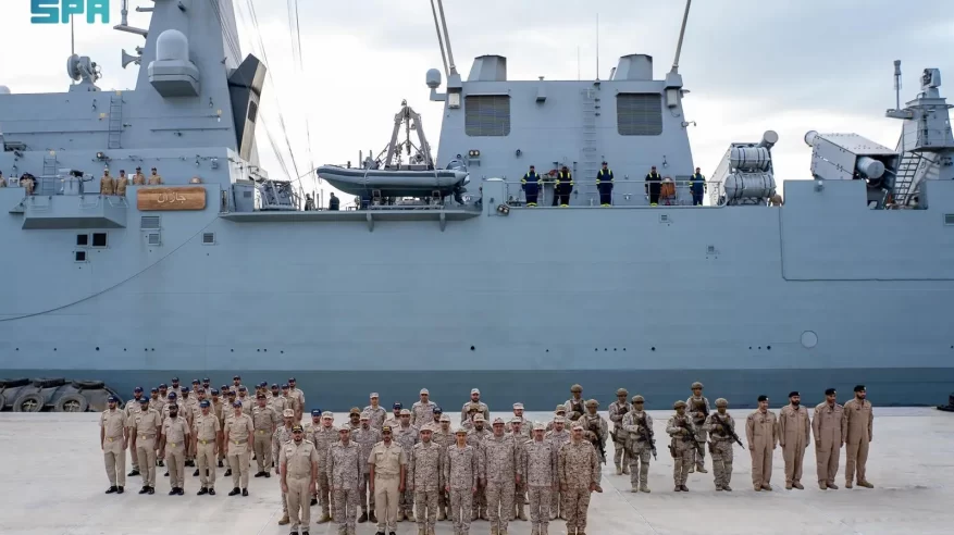 انطلاق مناورات تمرين “ميدوزا 14” بمشاركة القوات البحرية السعودية في مصر