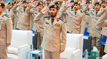 برعاية وزير الداخلية.. تخريج 240 ضابطًا من دورة “أمن حدود التأسيسية” في الرياض
