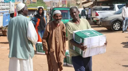 سلمان للإغاثة يوزّع 800 سلة غذائية في محلية أم درمان بالخرطوم