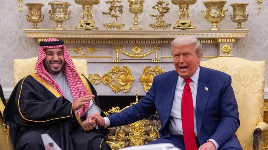 الرئيس الأمريكي يستقبل ولي العهد في البيت الأبيض ويرأسان القمة السعودية الأمريكية