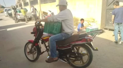 سلمان للإغاثة يوزّع 1.836 سلة غذائية في القنيطرة بسوريا