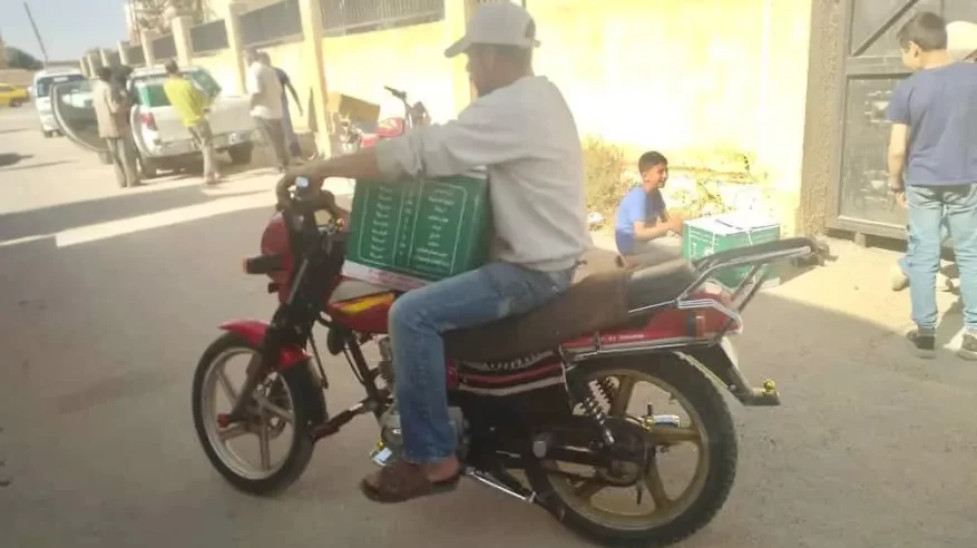 سلمان للإغاثة يوزّع 1.836 سلة غذائية في القنيطرة بسوريا