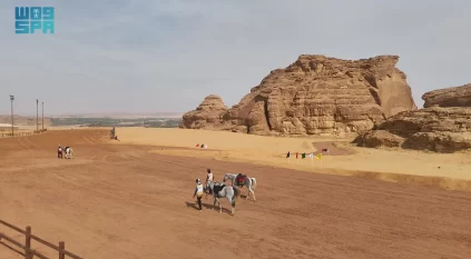 تضاريس العُلا.. ميزة استثنائية لسباقات القدرة والتحمّل