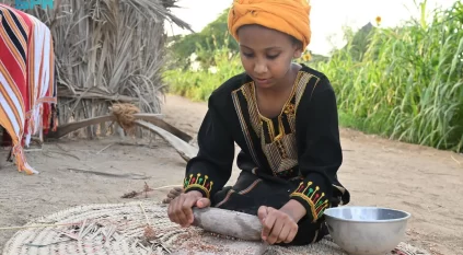 المطحنة.. صوت الحجر في ذاكرة ريف جازان