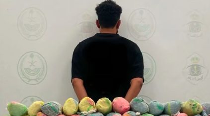 أمن الطرق يضبط مواطنًا بحيازته 68 كيلوجرامًا من القات بعسير