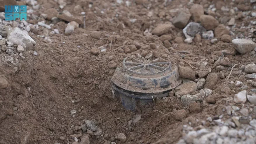 مسام ينزع 1.846 لغمًا من الأراضي اليمنية خلال أسبوع