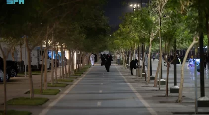 ممشى القصواء.. متنزه حضري حديث يجذب سكان المدينة وزوارها