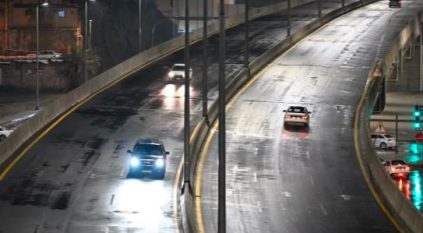 لقطات توثق الحالة المطرية على مكة المكرمة