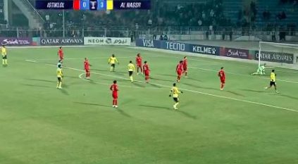 النصر يقسو علي استقلال دوشنبه برباعية نظيفة