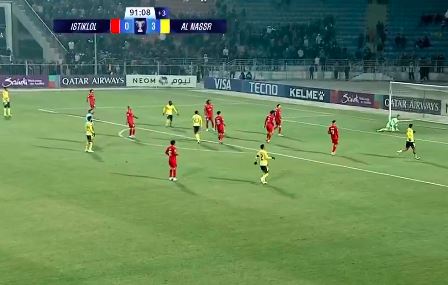 النصر يقسو علي استقلال دوشنبه برباعية نظيفة