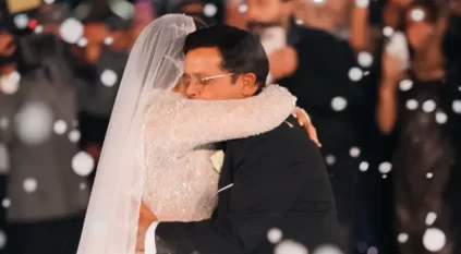 بحفل زفافها.. رسالة مؤثرة من هنيدي لابنته