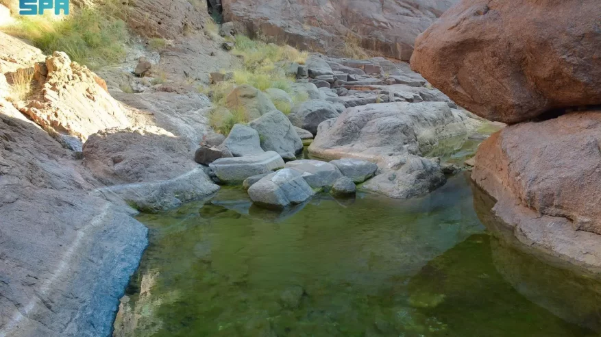 وادي مغيدد بنجران.. أيقونة لجمال الطبيعة