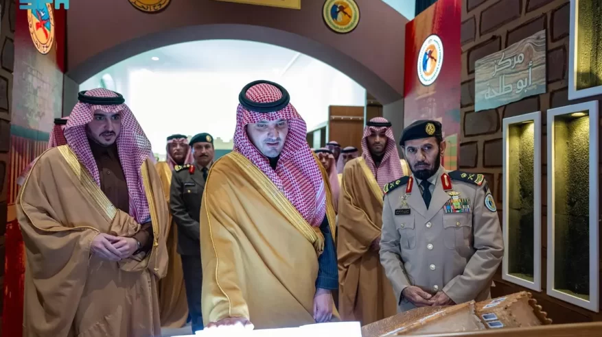 وزير الداخلية يدشّن عددًا من المشروعات ومركزًا تاريخيًّا لحرس الحدود بالجوف
