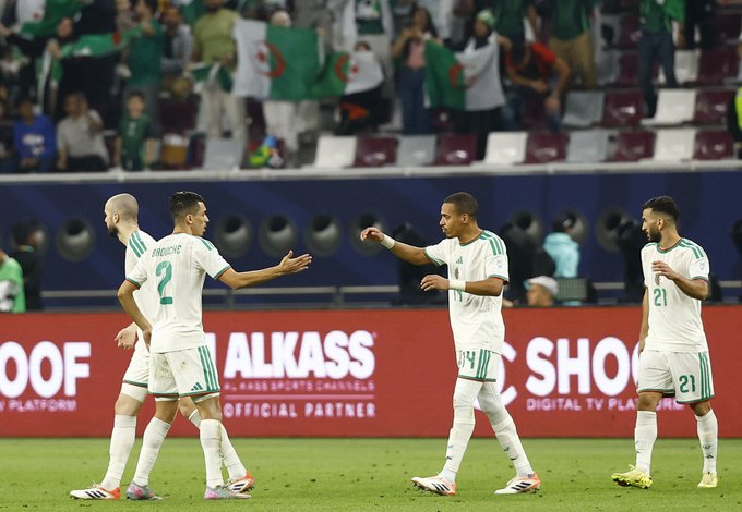 كأس العرب.. الجزائر يقسو على البحرين بخماسية