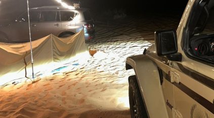 ضبط مواطن ارتكب مخالفة التخييم في محمية الملك عبدالعزيز