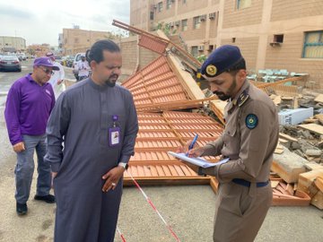 لجنة حصر أضرار الأمطار تباشر أعمالها ميدانيًا في ينبع