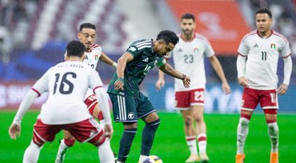 الأمطار تؤجل مباراة السعودية والإمارات في كأس العرب