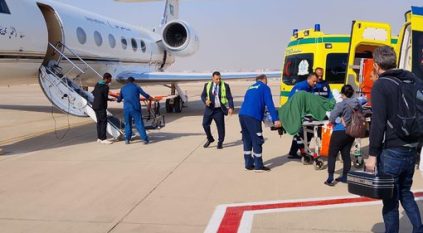 نقل 3 مواطنين من القاهرة لتلقي العلاج في المملكة