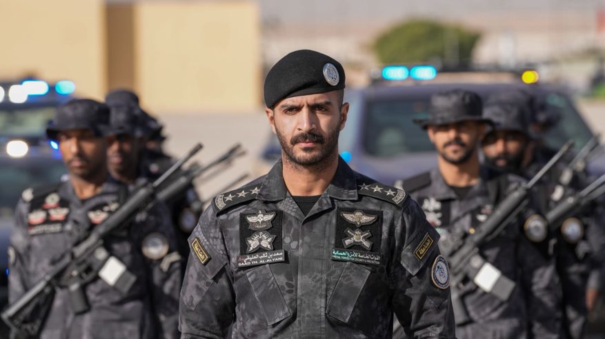 القوات الخاصة للأمن والحماية تشارك في تمرين وطن 95 التعبوي