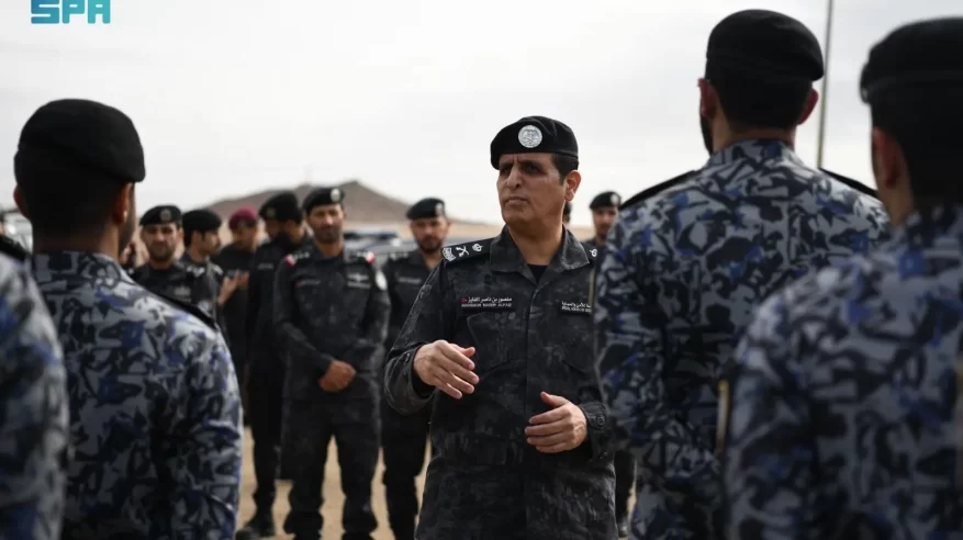 اللواء الفايز يتفقّد القوة الخاصة للأمن والحماية بمشروع البحر الأحمر