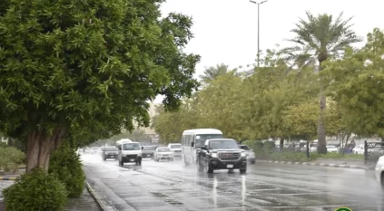 الشرقية تتصدر مشهد الحالة المطرية بـ31 ملم في الخفجي