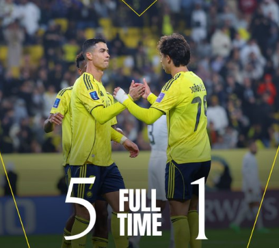 النصر يقسو على الزوراء العراقي بخماسية بدوري أبطال آسيا 2