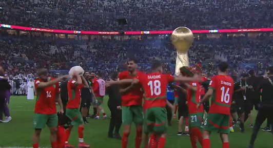 المغرب يفوز على الأردن ويتوج بـ كأس العرب 2025
